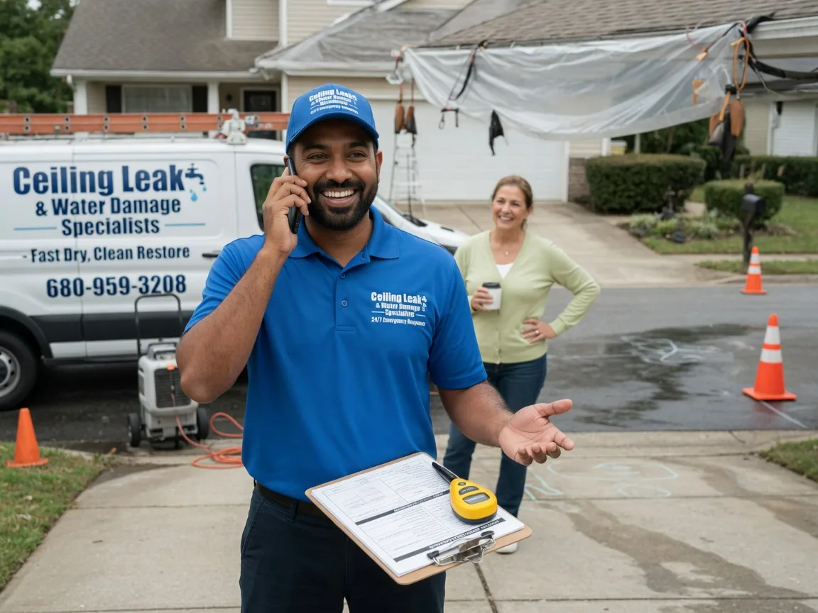 Ceiling Leak Cleanup New Richmond, OH FAQs